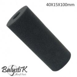 MOUSSE POUR SILENCIEUX 40X15X100MM