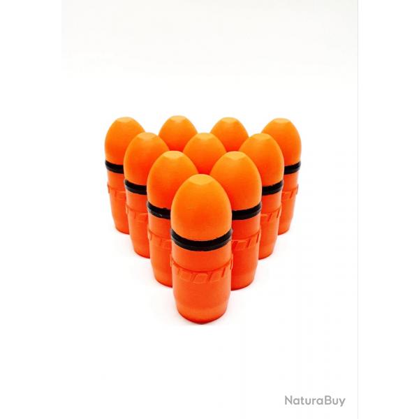 PACK 10 PROJECTILES PECKER MK2 FACTICES