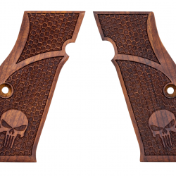 PLAQUETTES BOIS CZ SHADOW NID D'ABEILLE PUNISHER