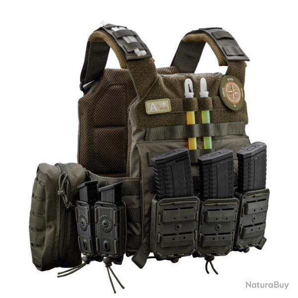 Porte-plaques BSST C-1 MOLLE standard-OD GREEN