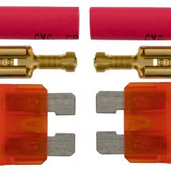 Lot de 2 mini fusibles - GATE