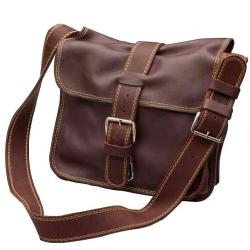Musette de chasse en cuir Pedersoli