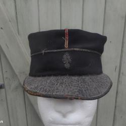 ancien képi foulard de sapeur pompier ww1