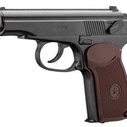 Pistolet CO2 culasse fixe BORNER PM49 Makarov cal. 4.5mm BB's-Chargeur