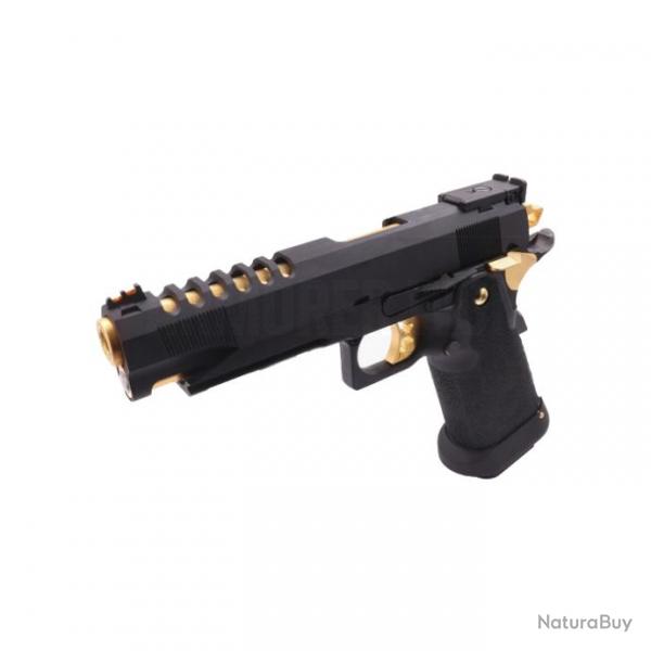 Rplique Hi-Capa 5.1 HX2701 full gaz GBB noir et or-REP GBB AW HX2701 5.1 BLACK/GOLD