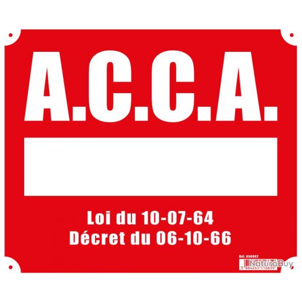 Panneau ''A.C.C.A.'' 30 x 25 cm akylux-Akilux