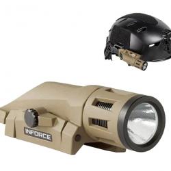 Lampe tactique pour casque INFORCE HML-Noir