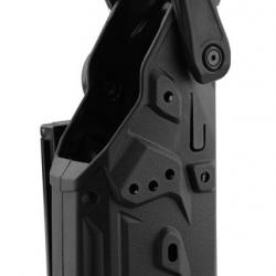 Holster RADAR Rotolock Extreme Multilink pour TASER T7-TASER T7 - DROITIER