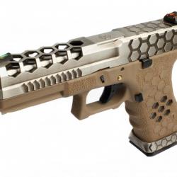 Réplique GBB VX0110 Hex cut Tan/Silver-REP GBB AW VX0110 HEX CUT - TAN !! px NET !!