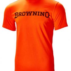 T-shirt Teamspirit Orange Blaze Browning-Taille S