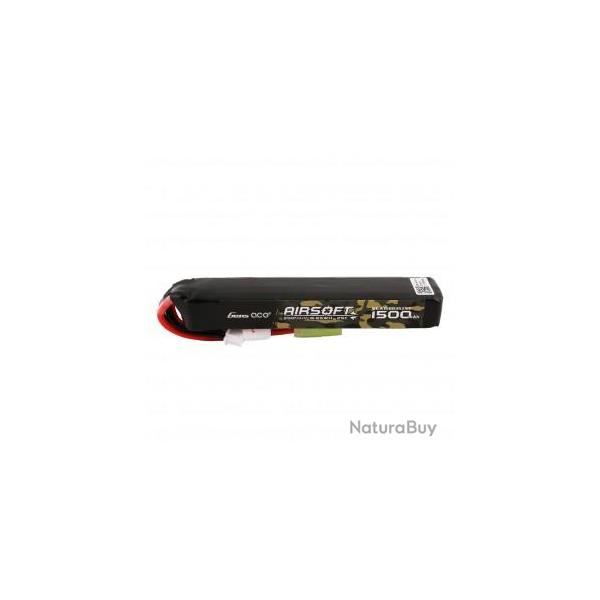 Batterie Lipo 11.1V 1500mAh 25C 1 stick Genspow-11.1V 1500mAh 25C 1 lment