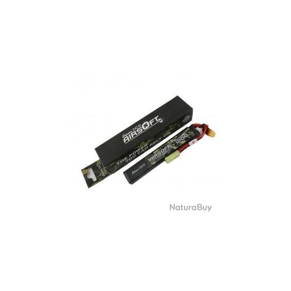 Batterie Lipo 2S 7.4V 1200mAh 25C 1 stick Genspow-7.4V 1200mAh 25C 1 lment