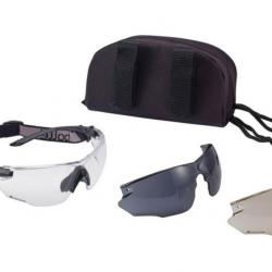 Lunettes BOLLE Combat Kit incolore avec deux écrans, harnais et housse-LUNETTES COMBAT KIT BOLLE INC