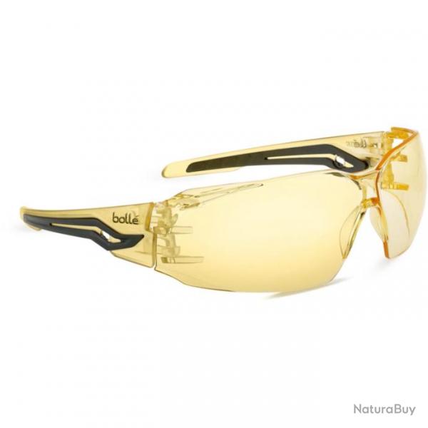 Lunettes de protection BOLLE Silex verres Ambre-LUNETTES BOLLE SILEX AMBRE - JAUNE