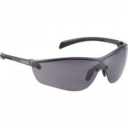 Lunettes de protection BOLLE Silium+ verres fumés noir-Silium+ fumée