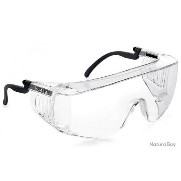 Sur-lunettes de protection BOLLE Squale-SURLUNETTES DE PROTECTION BOLLE SQUALE PLATINIUM INCOLORE