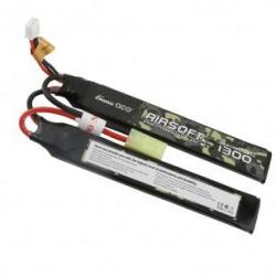 Batterie Lipo 2S 7.4V 1300mAh 25C 2 sticks Genspow-7.4V 1300mAh 25C 2 éléments Tamiya