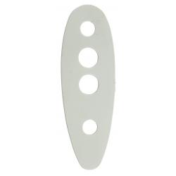 Intercalaires en plastique blanc 1,2 mm épaisseur-1,2 mm