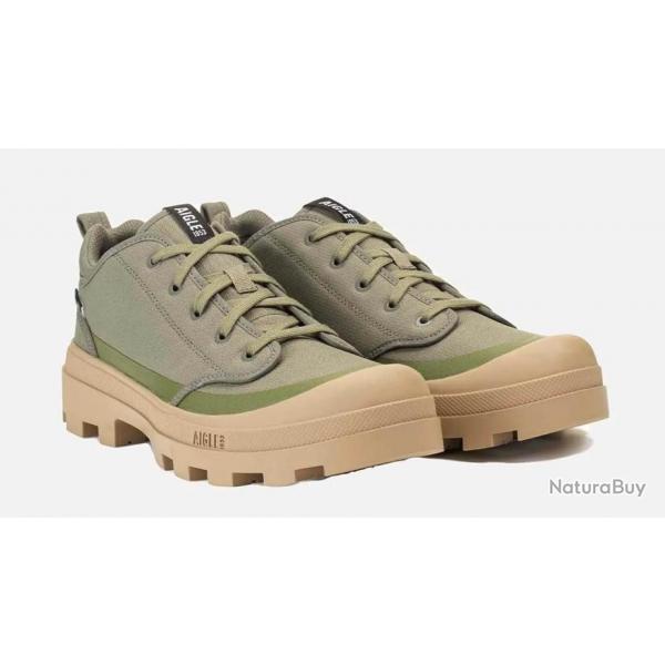 AIGLE - Chaussures de marche Tenere Hike Low couleur Kaki-P.42