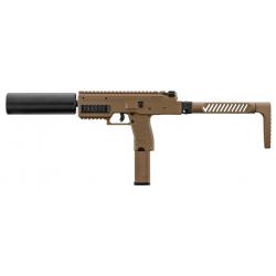 Réplique SMG VMP-1X Tan avec silencieux -REP NUPROL VMP-1 SMG TAN+SIL+MAG - 0.95J