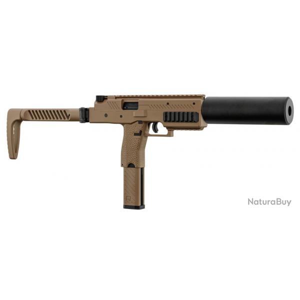 Rplique SMG VMP-1X Tan avec silencieux 0.95J-REP NUPROL VMP-1 SMG TAN+SIL+MAG - 0.95J