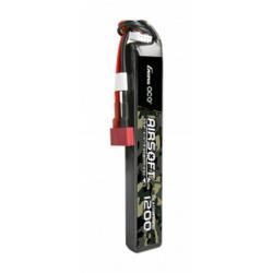 Batterie Lipo 11.1V 1200mAh 25C 1 sticks T-DEAN Genspow-11.1V 1200mAh 25C 1 élément T Plug