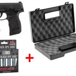 Pack GBB P365 Sig sauer + mallette + CO2