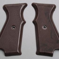 Plaquettes de crosse pour pistolet lance-fusées allemand SIGP2 (Geco ou Diana)