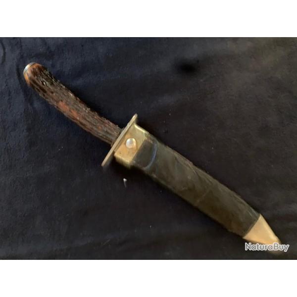 couteau BOWIE Sheffield pour les USA, marquages de fabricant Wostenholm and Son, civil War. I.XL