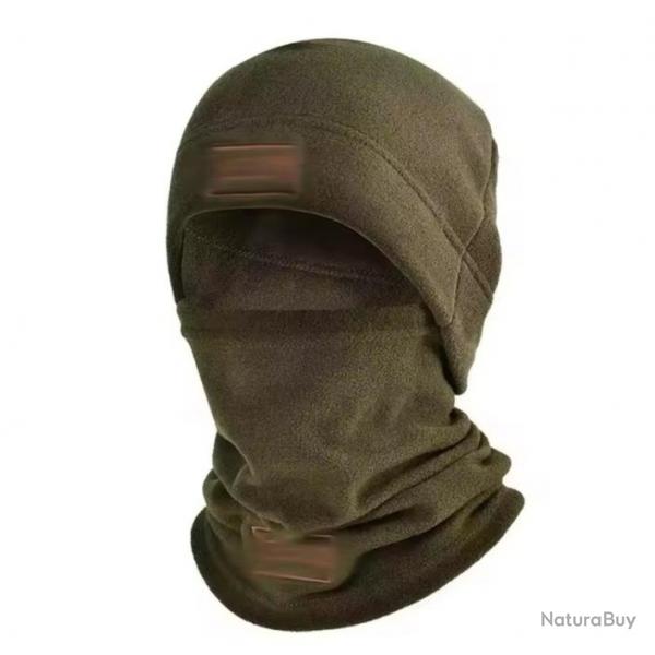 Bonnet + cache cou Polaire coupe vent spcial hiver chaud