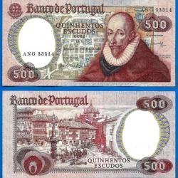Portugal 500 Escudos 1979 Billet Sanches Europe Escudo Europe