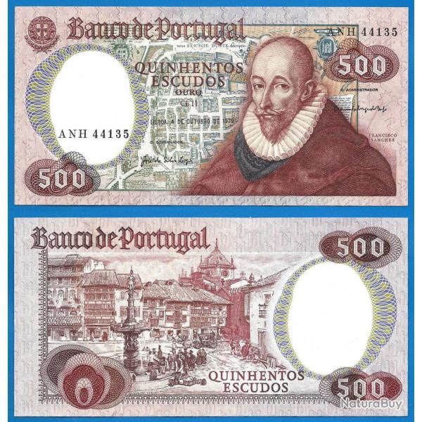 Portugal 500 Escudos 1979 Billet Sanches Europe Escudo Europe