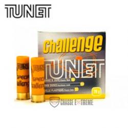25 Cartouches TUNET Challenge 28 gr Cal 20/70 Pb 7.5