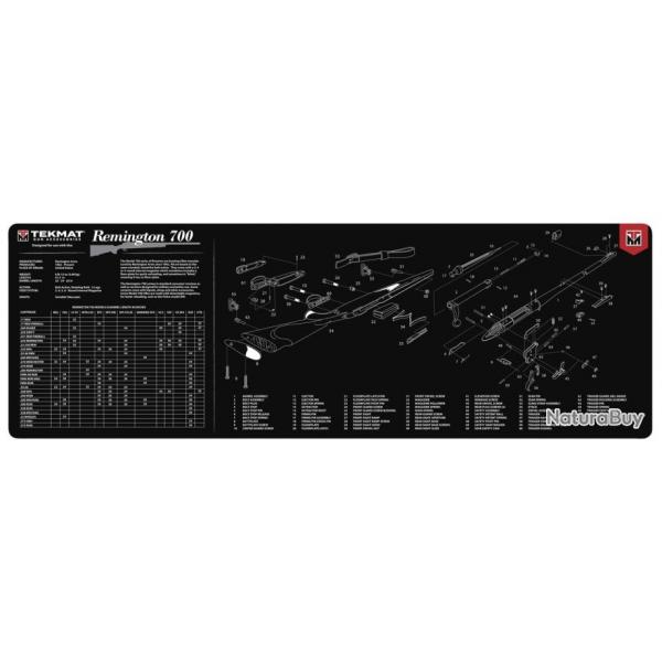 Tapis de dmontage Tekmat pour carabine Remington 700