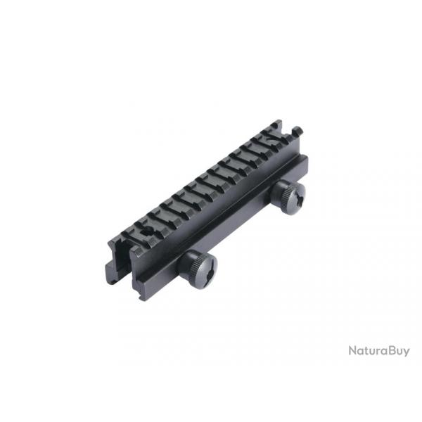 RAIL ELEVATEUR POUR OPTIQUE SCOPE RISER NOIR