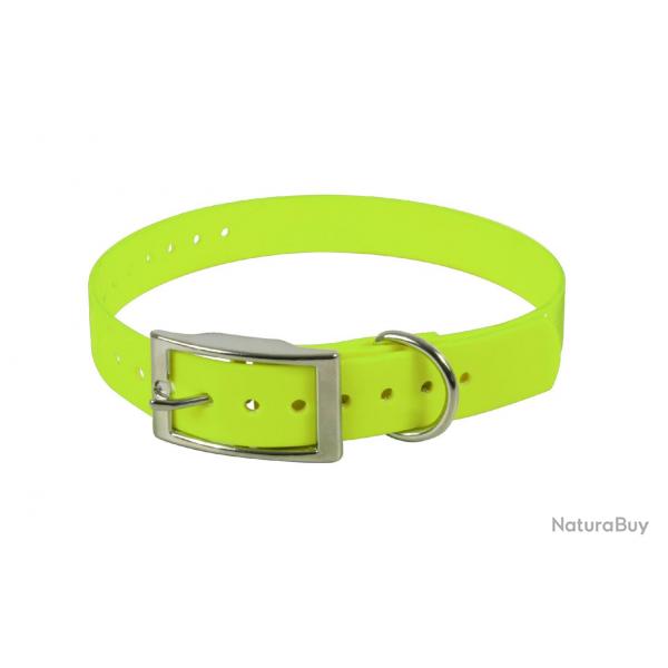 COLLIER BIOTHANE BETA 600X25MM JAUNE