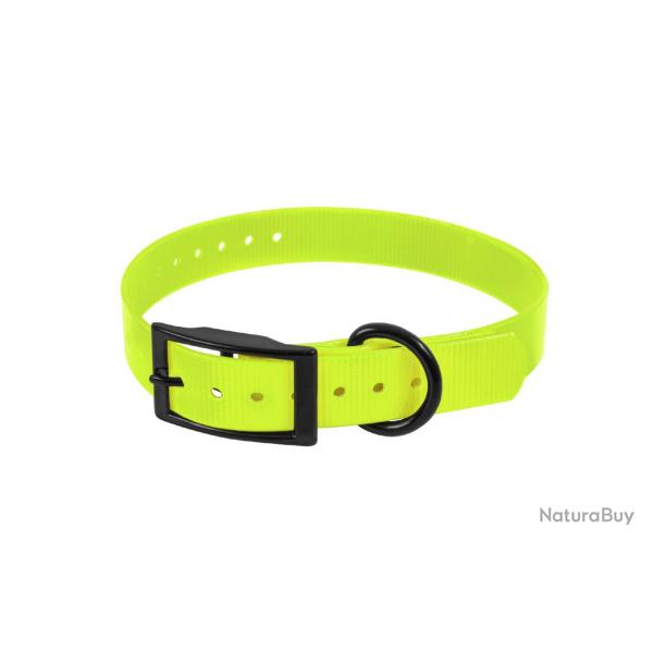 SANGLE POUR COLLIER ELECTRONIQUE 650X25X2MM JAUNE