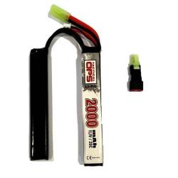 Batterie LiPo 11,1v Double 2000 mAh (Tactical Ops)