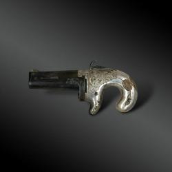 PISTOLET Derringer N°1 par Moore - New-York, Etats-Unis - XIXème siècle