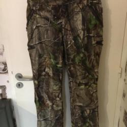 Pantalon seeland  taille 54 et gilet orange hilliman 3xl