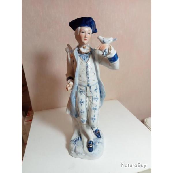 statuette en cramique maill hauteur 30 cm