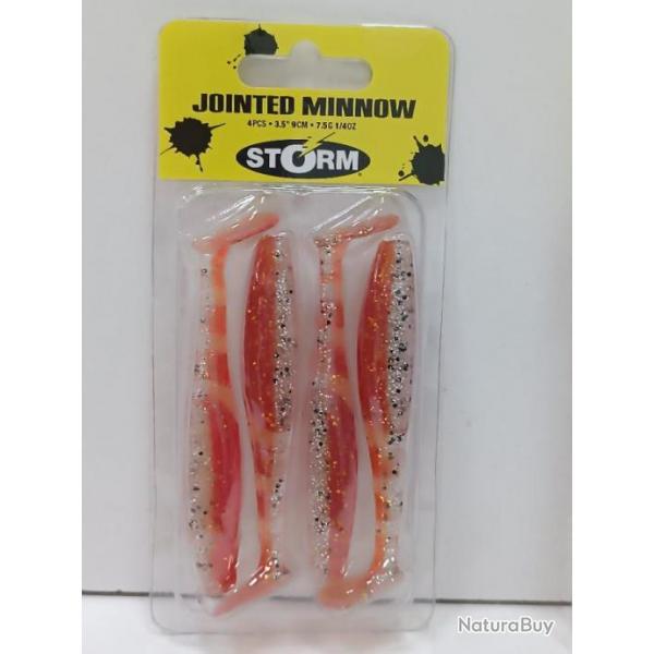 !! STORM JOINTED MINNOW "FROZEN STRABERRY " 9CM 7,5GRS !!