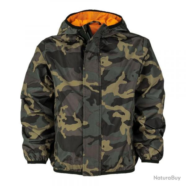 Coupe vent d't camouflage (Taille enfant 116 (5-6ans))