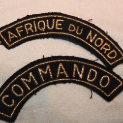 (s3) insigne commando Afrique du nord