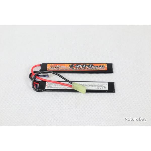 Batterie LiPo 7,4v Double 1500 mAh (VB Power)