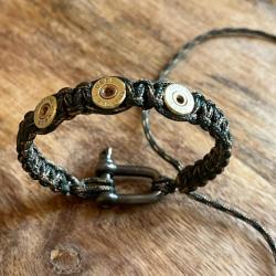 bracelet cobra nustrale avec douille 9mm ruger