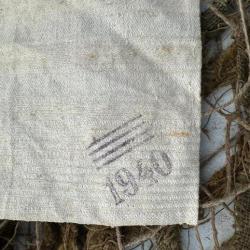 Torchon, serviette Militaria WW2 1940