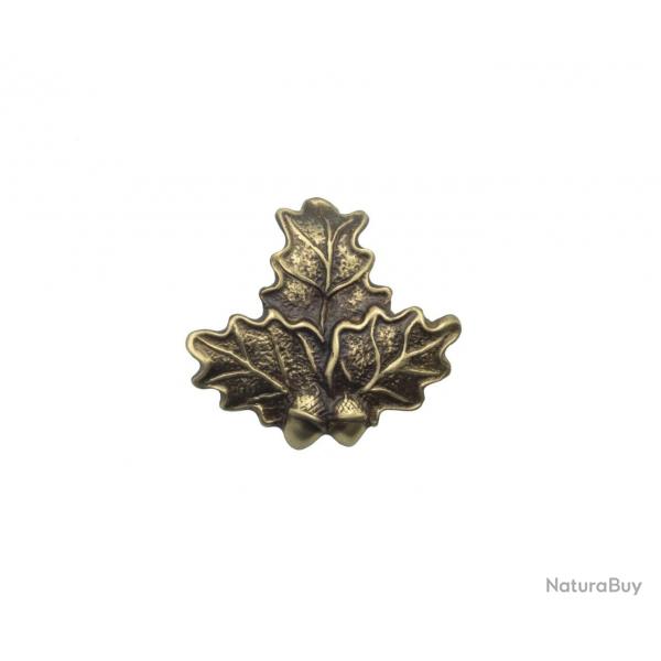 Feuille de chne petit modle en mtal  visser