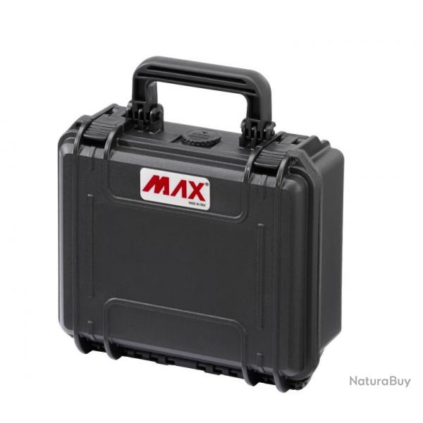 Mallette tanche Max Cases MAX235H105 - avec mousse - Noir