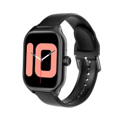 Montre Connectee pour Android iPhone Bluetooth 5.0, Couleur: Noir